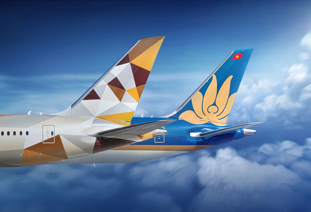 Vietnam Airlines – Etihad Airways chính thức hợp tác liên danh